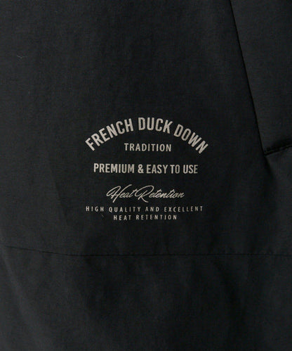 法式鴨絨加厚羽絨怪獸連帽外套