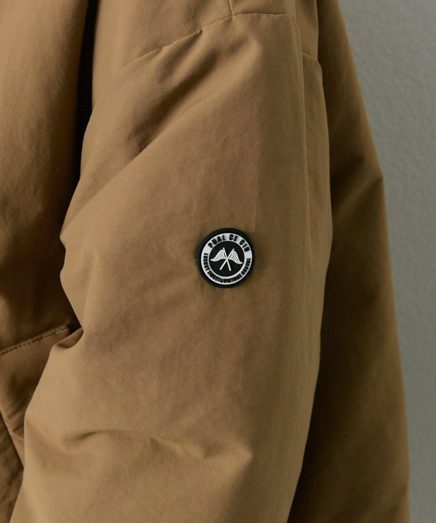 法式鴨絨加厚羽絨怪獸連帽外套