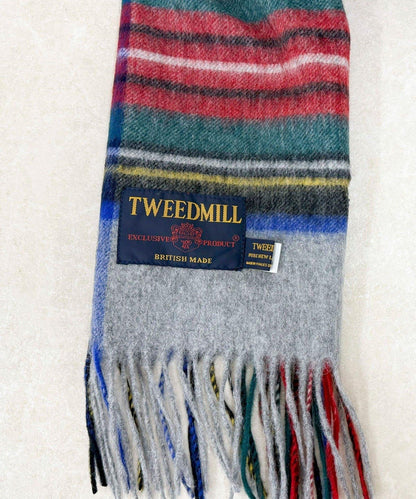 【TWEED MILL】羊毛格紋圍巾48