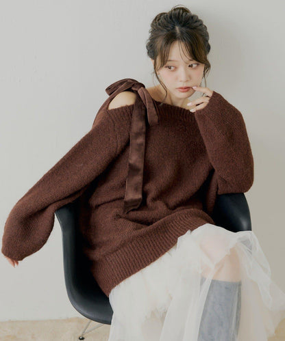 【復刻】天鵝絨蝴蝶結連帽連衣裙