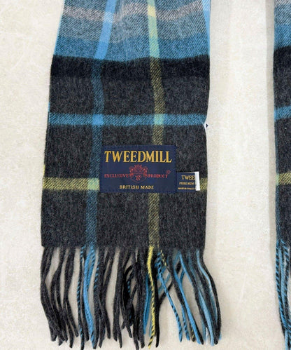 【TWEED MILL】羊毛格紋圍巾48