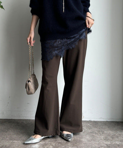 內加絨微喇休閒褲