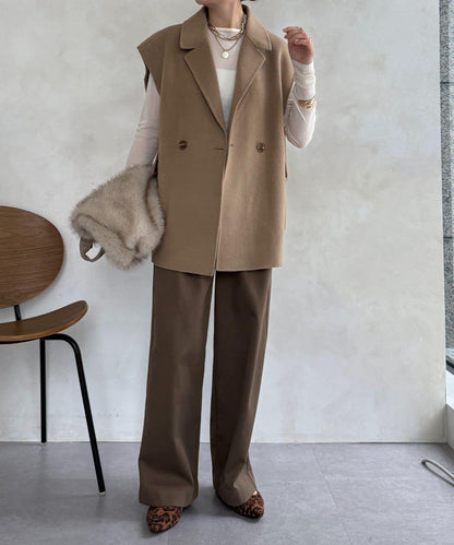 內加絨粘合長褲