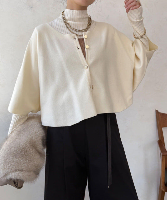 披肩套裝針織衫