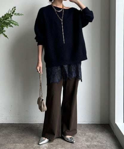 內加絨微喇休閒褲