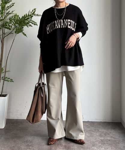 內加絨微喇休閒褲