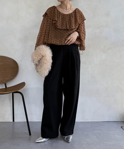 內加絨粘合長褲