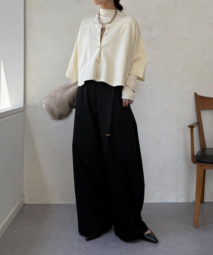 披肩套裝針織衫