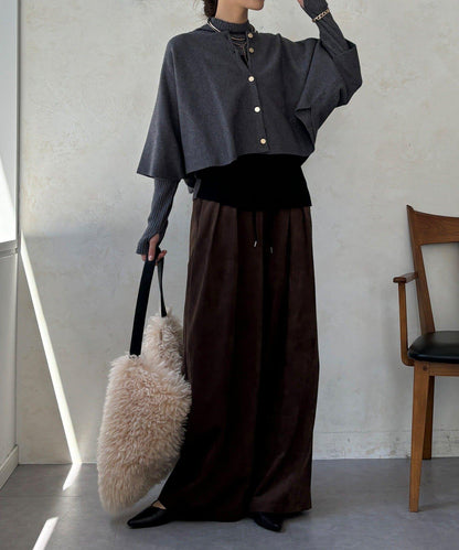 披肩套裝針織衫