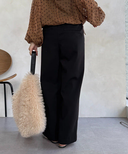 內加絨粘合長褲