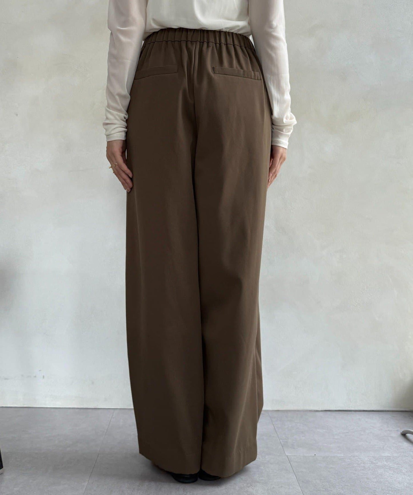 內加絨粘合長褲