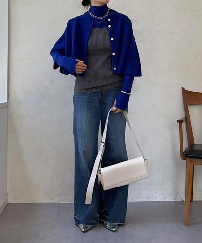 披肩套裝針織衫