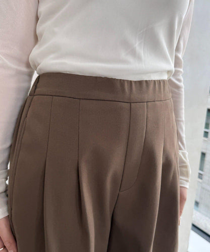 內加絨粘合長褲