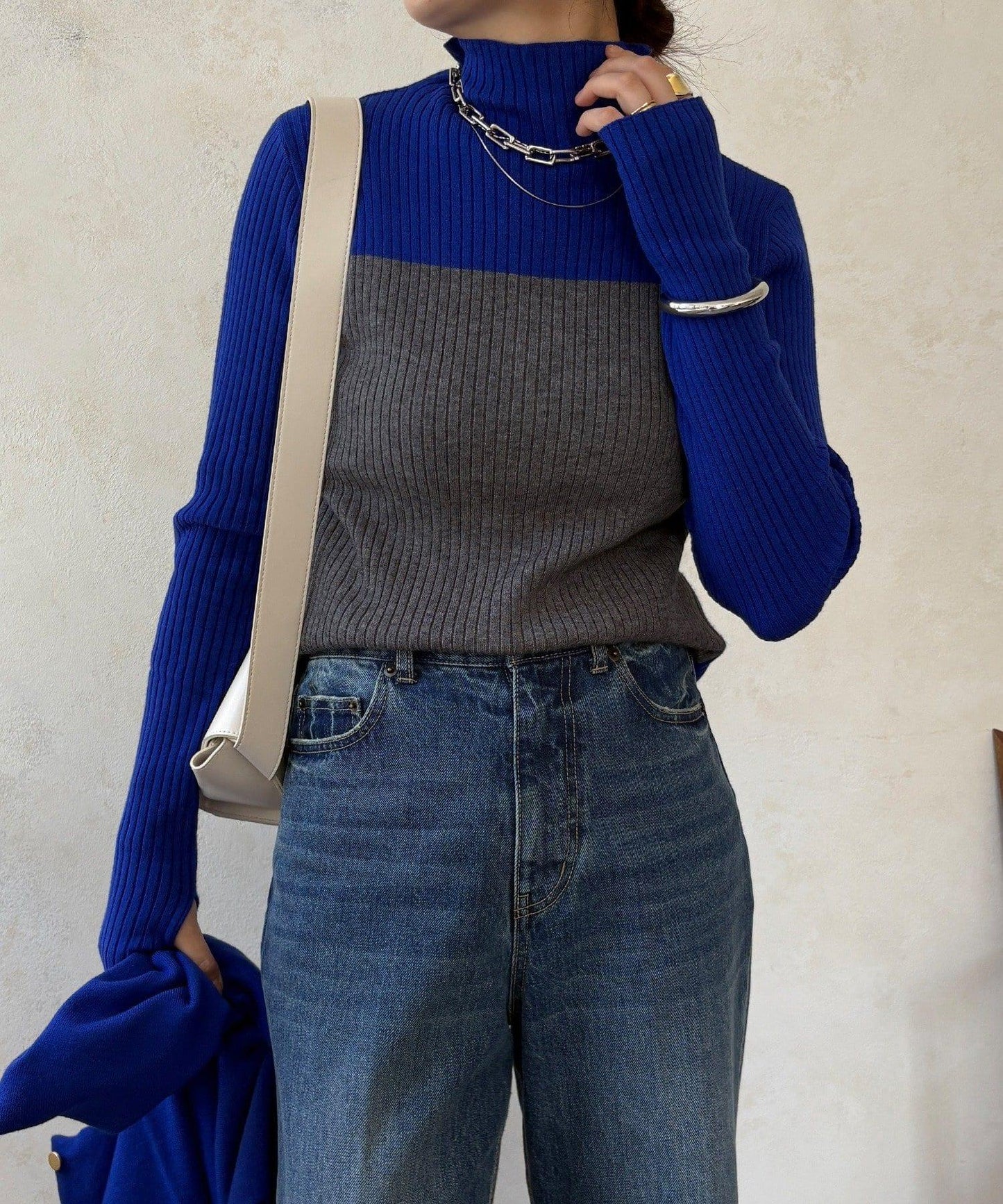 披肩套裝針織衫