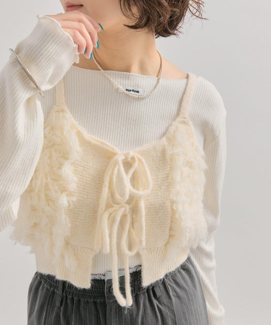 2WAY針織吊帶背心