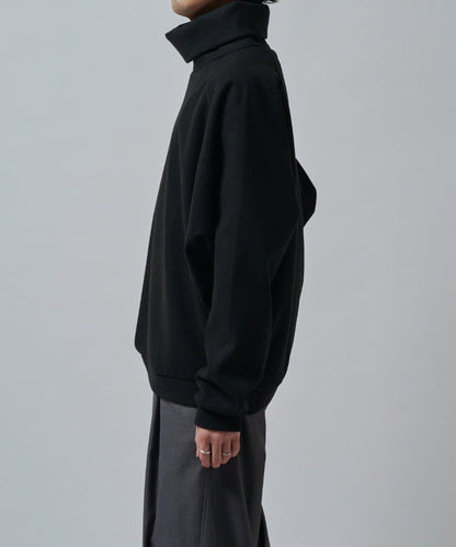 插肩袖高領針織衫