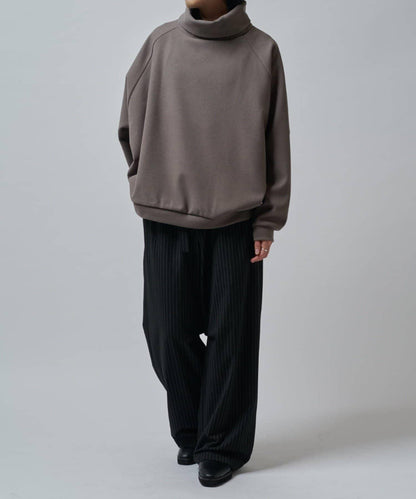 插肩袖高領針織衫