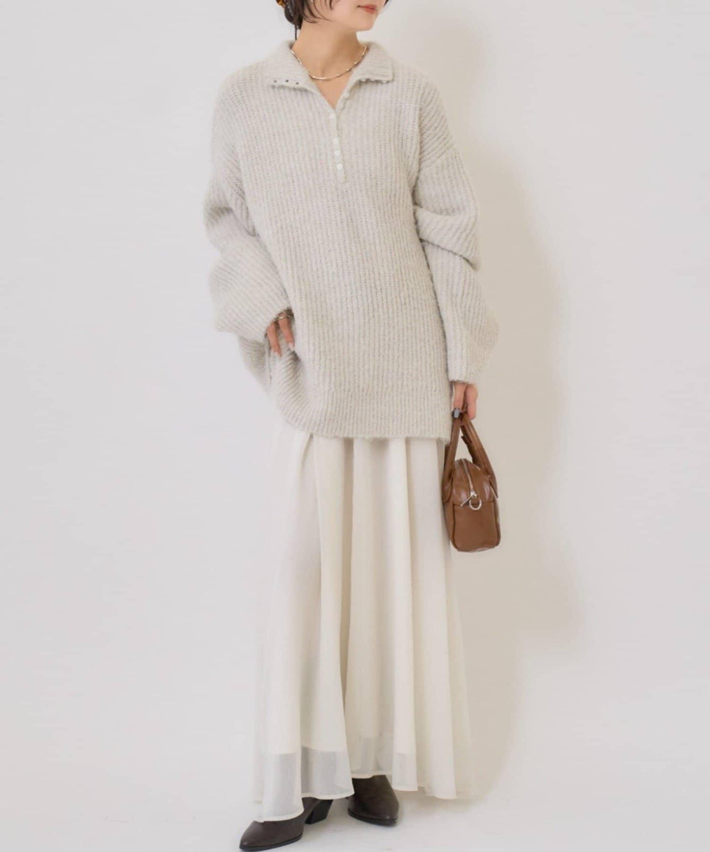 透視吊帶兩件套連衣裙