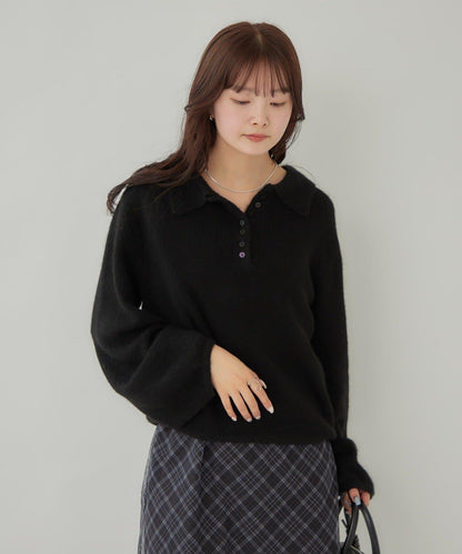 帶領長袖針織衫