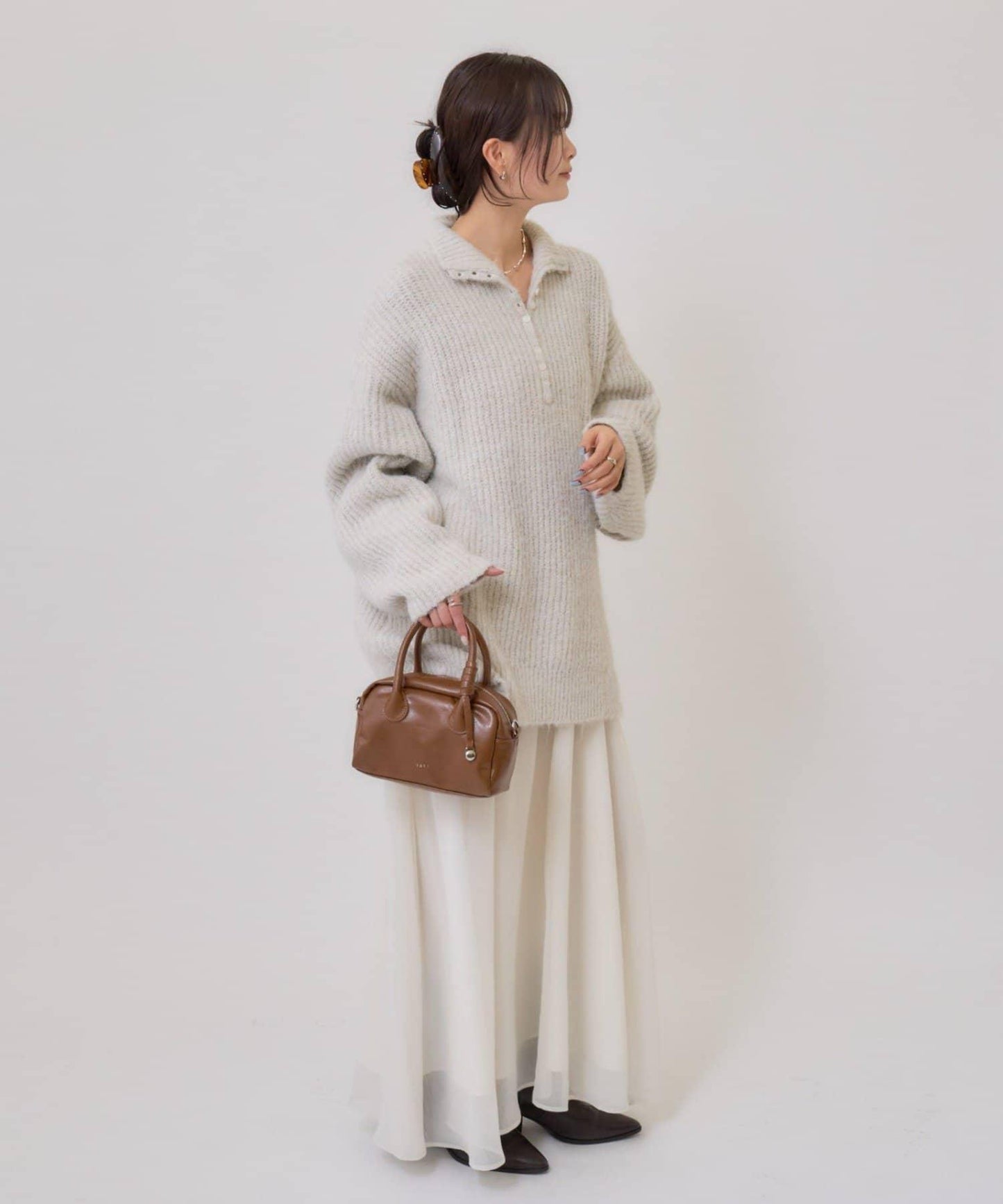 透視吊帶兩件套連衣裙