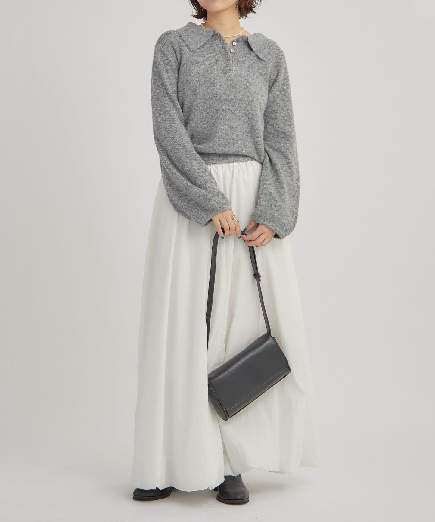 帶領長袖針織衫