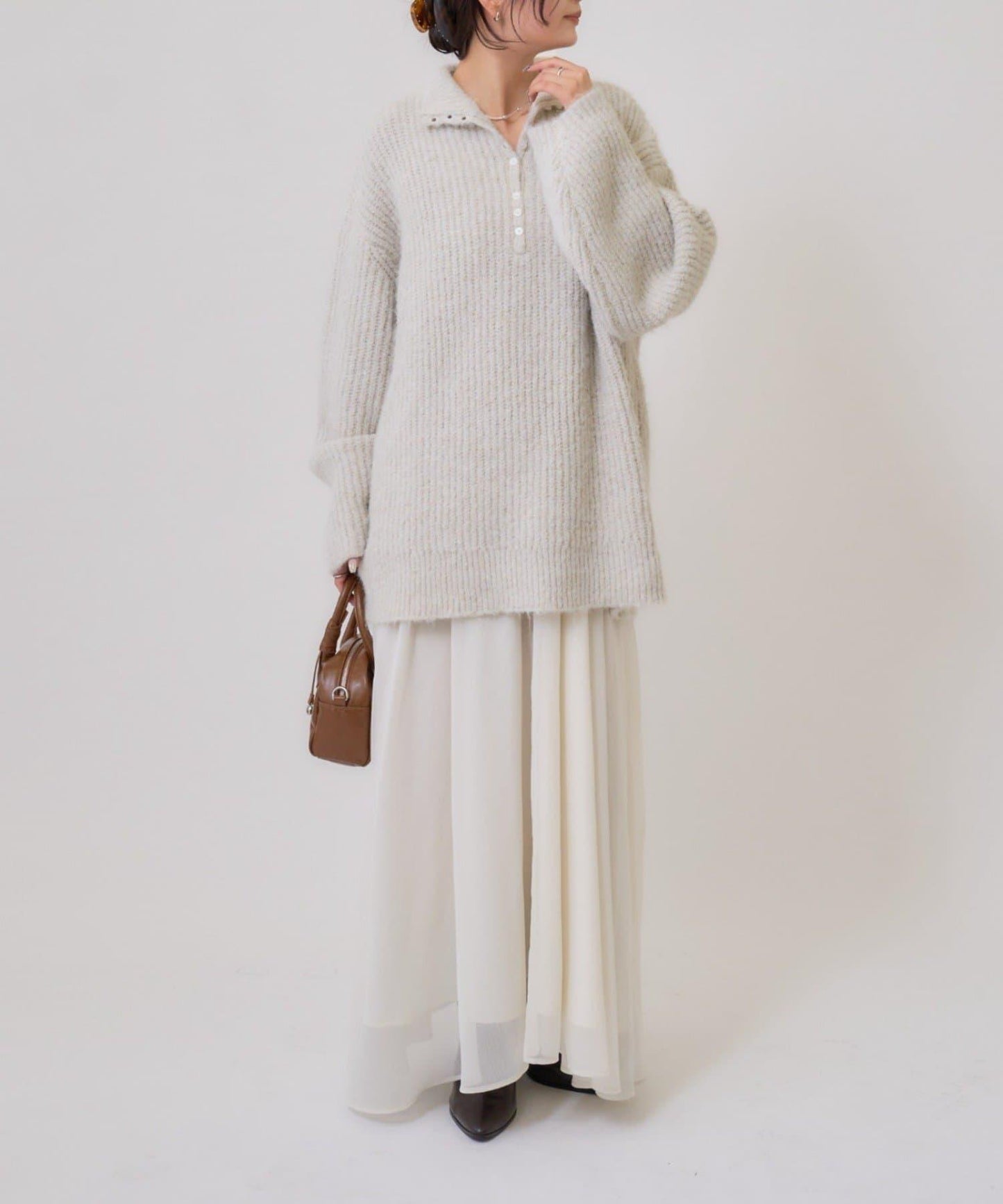 透視吊帶兩件套連衣裙