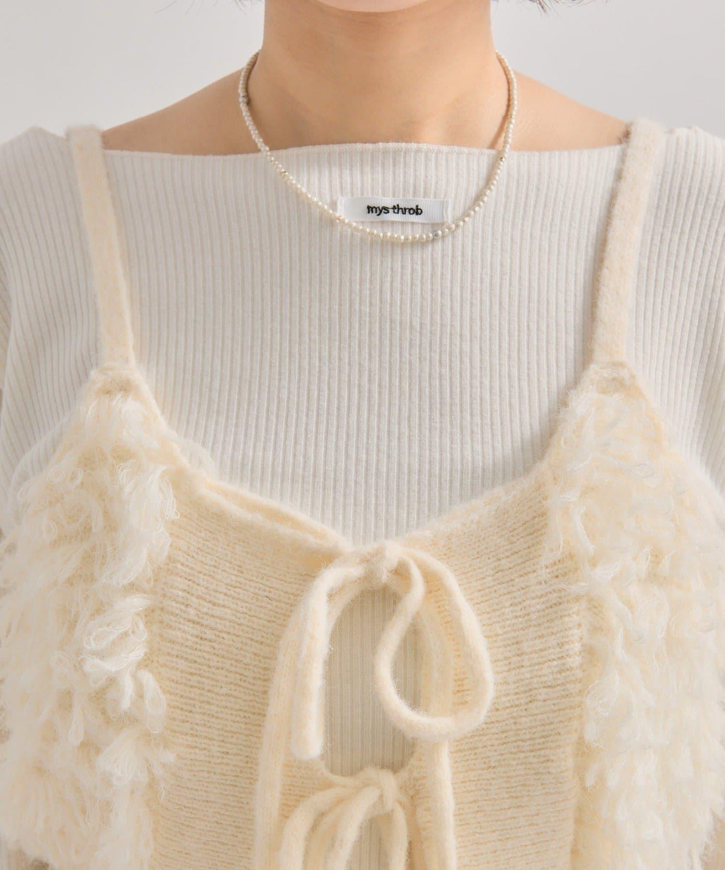 2WAY針織吊帶背心