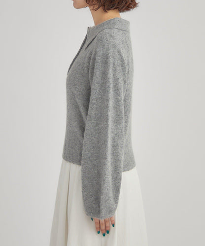 帶領長袖針織衫