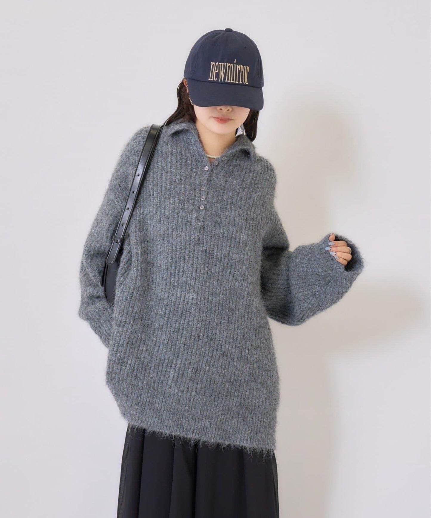 透視吊帶兩件套連衣裙