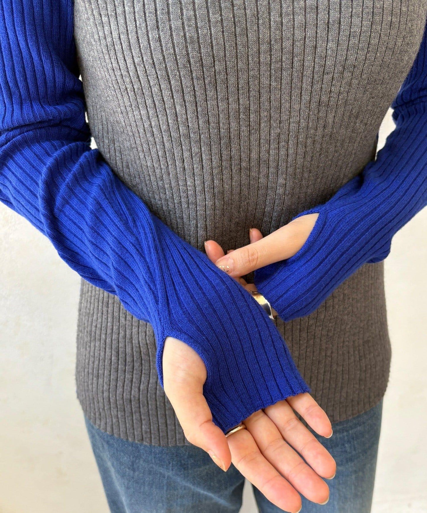 披肩套裝針織衫