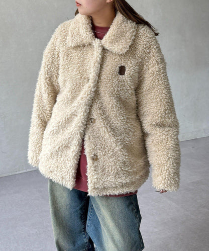 【U.S. POLO ASSN. 】仿毛外套