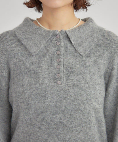 帶領長袖針織衫