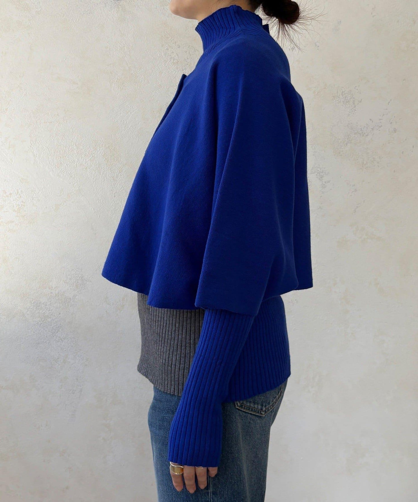 披肩套裝針織衫