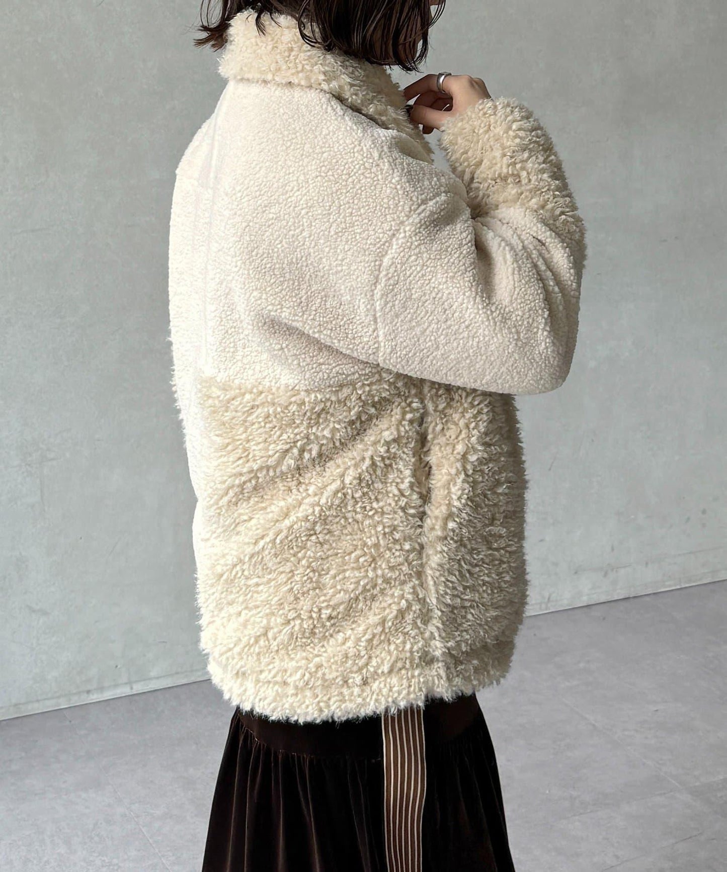 【U.S. POLO ASSN. 】仿毛外套