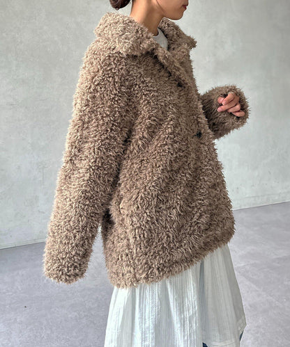 【U.S. POLO ASSN. 】仿毛外套