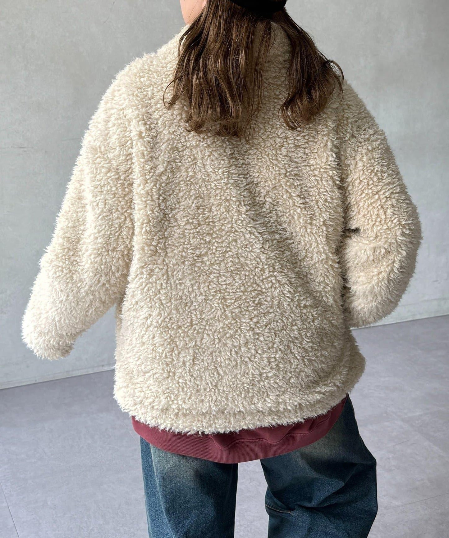 【U.S. POLO ASSN. 】仿毛外套