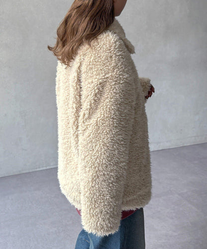 【U.S. POLO ASSN. 】仿毛外套