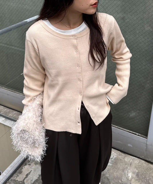 2WAY防起球針織開衫