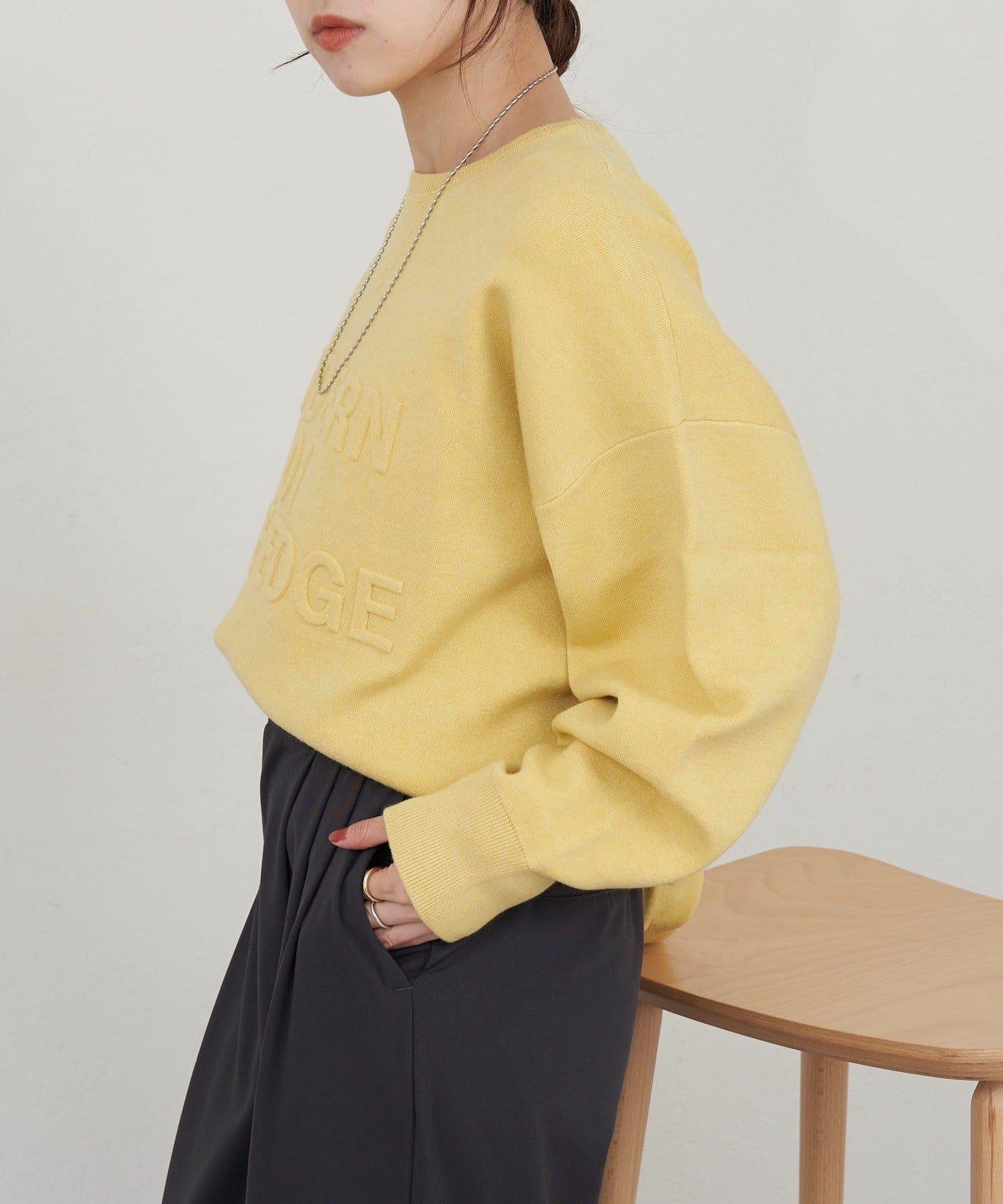 壓花工藝針織衫