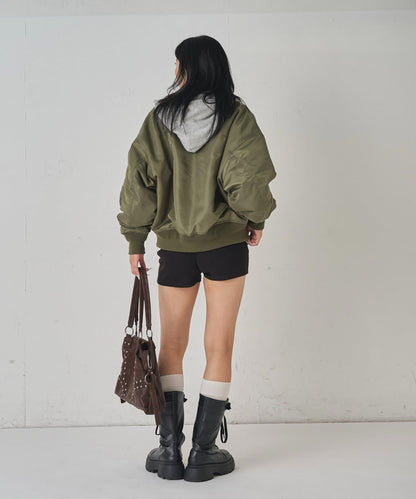 Sourcream飛行員夾克MA1