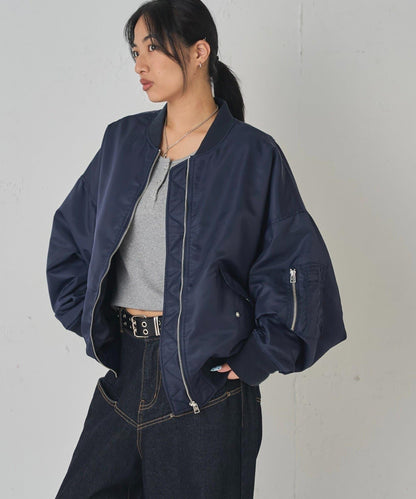 Sourcream飛行員夾克MA1