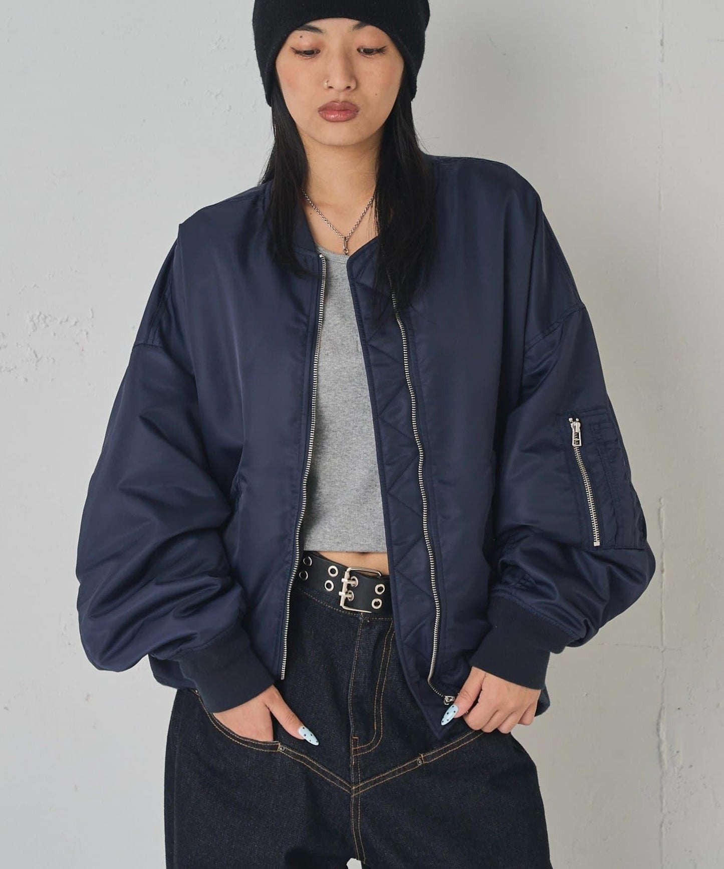 Sourcream飛行員夾克MA1