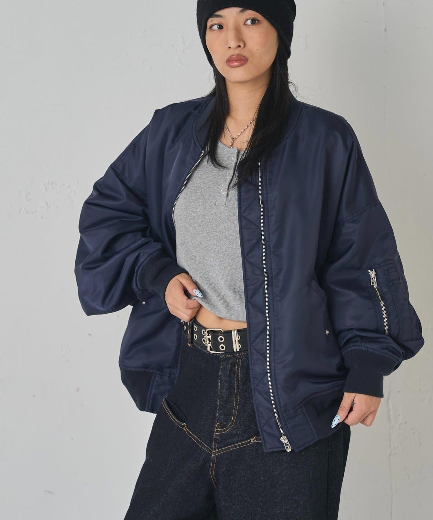 Sourcream飛行員夾克MA1