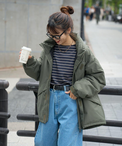 【Franklin Climbing】短款拼色怪獸連帽衛衣