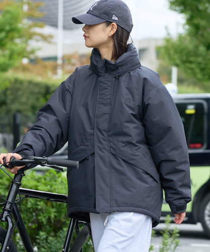 【Franklin Climbing】短款拼色怪獸連帽衛衣