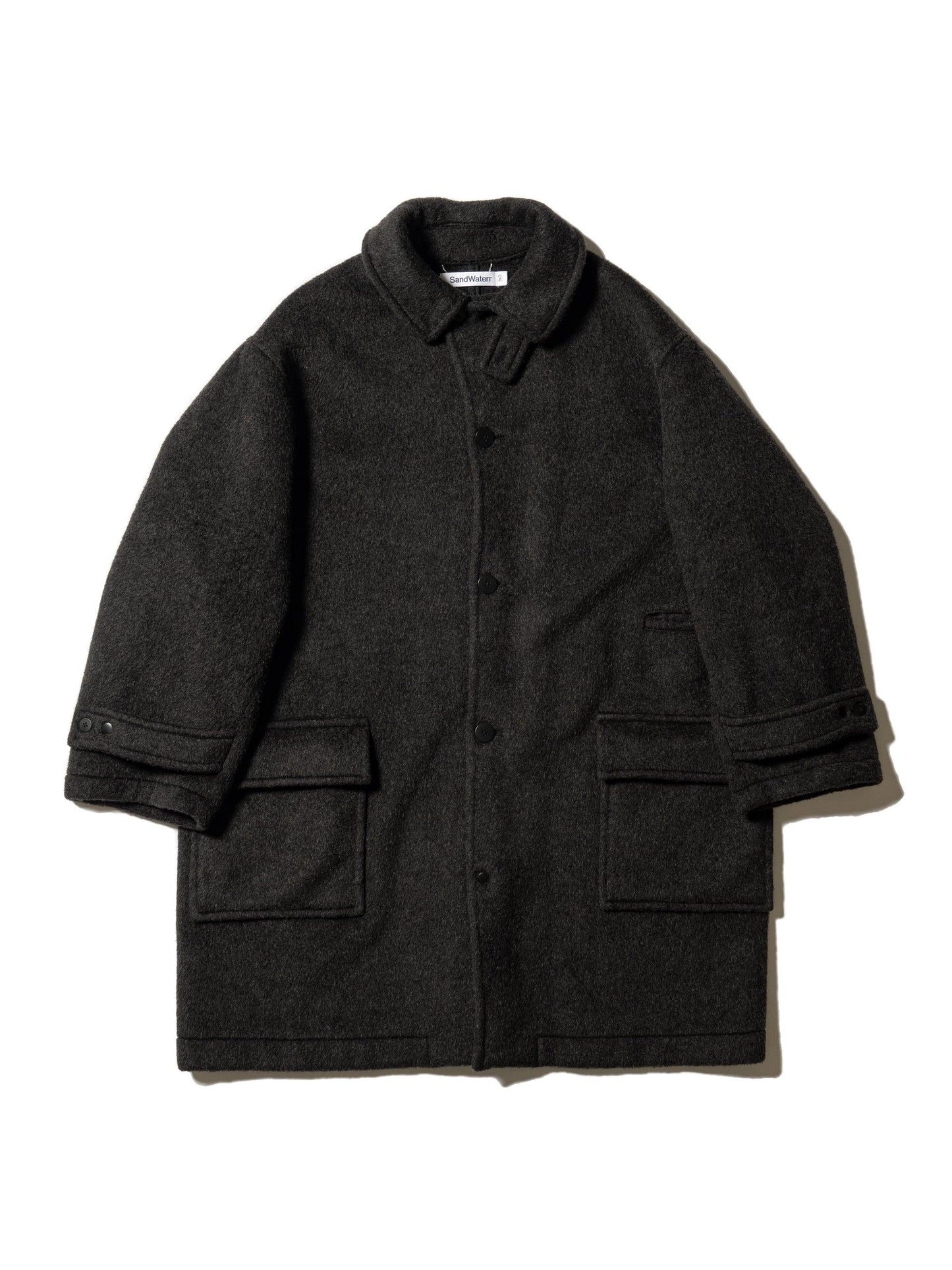 RESEARCHED CITY大衣 / 海狸毛呢大衣
