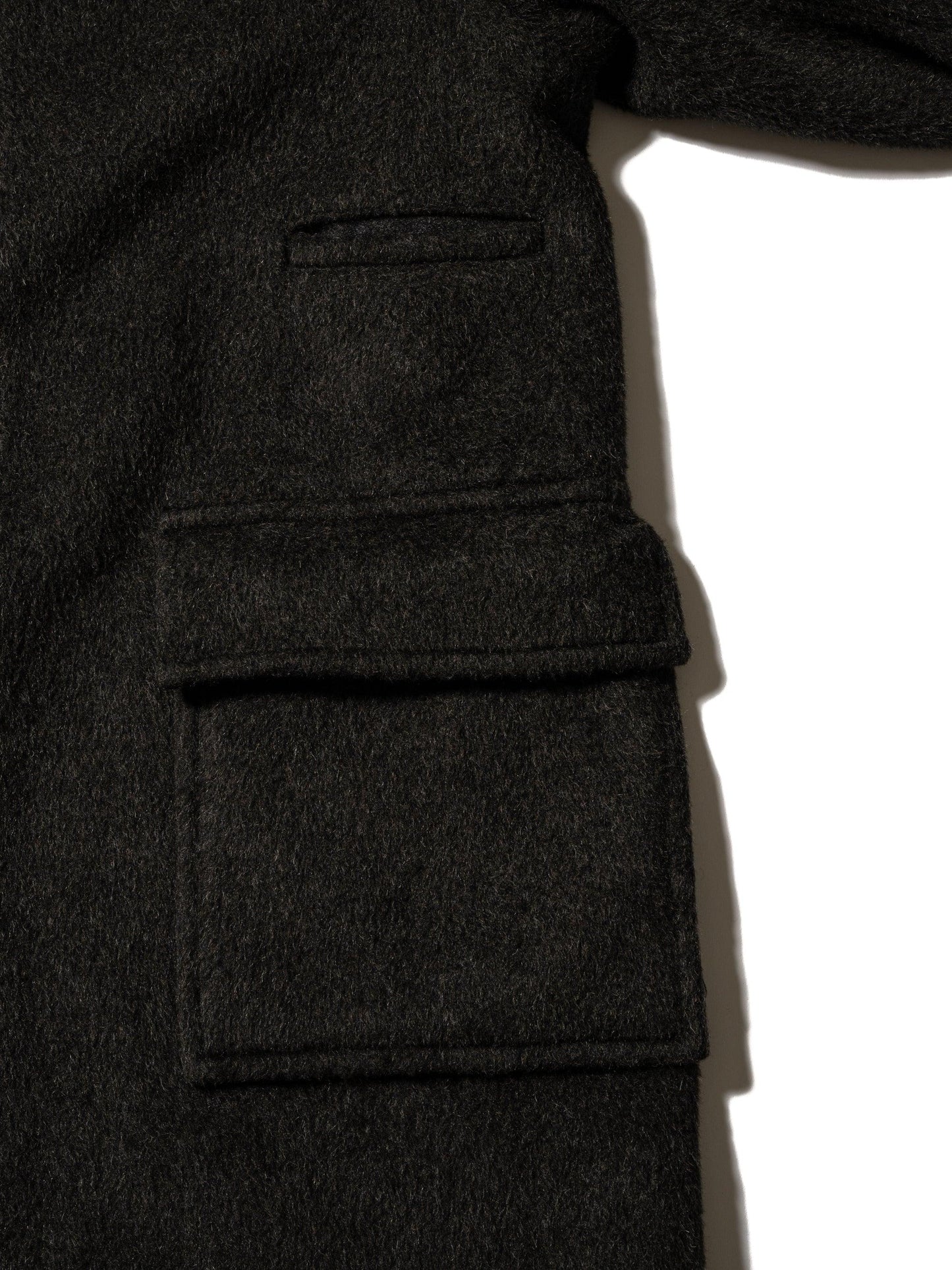 RESEARCHED CITY大衣 / 海狸毛呢大衣