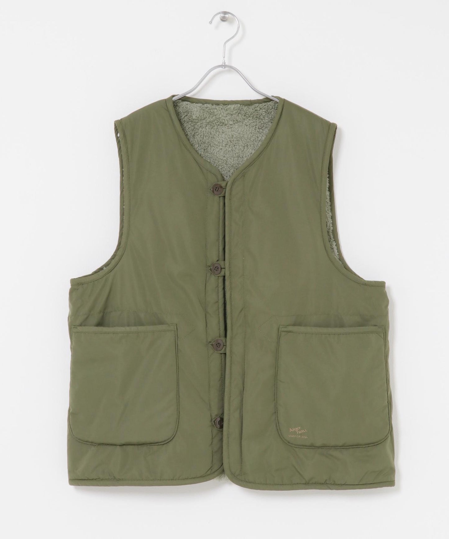 ARMY TWILL 機能可雙面穿馬甲