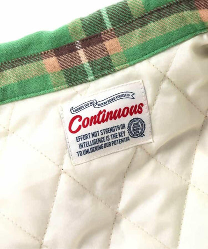 磨毛格紋襯衫夾克