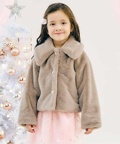 仿皮草短款夾克